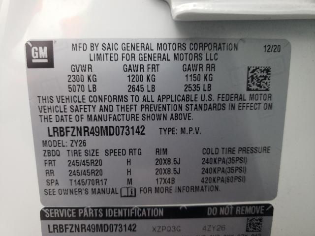2021 BUICK ENVISION E LRBFZNR49MD073142