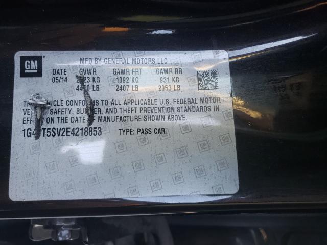 2014 BUICK VERANO PRE 1G4PT5SV2E4218853