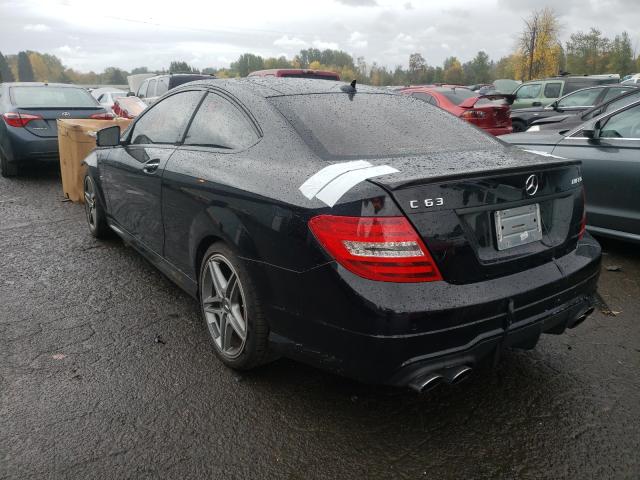 2013 MERCEDES-BENZ C 63 AMG WDDGJ7HB0DG109118