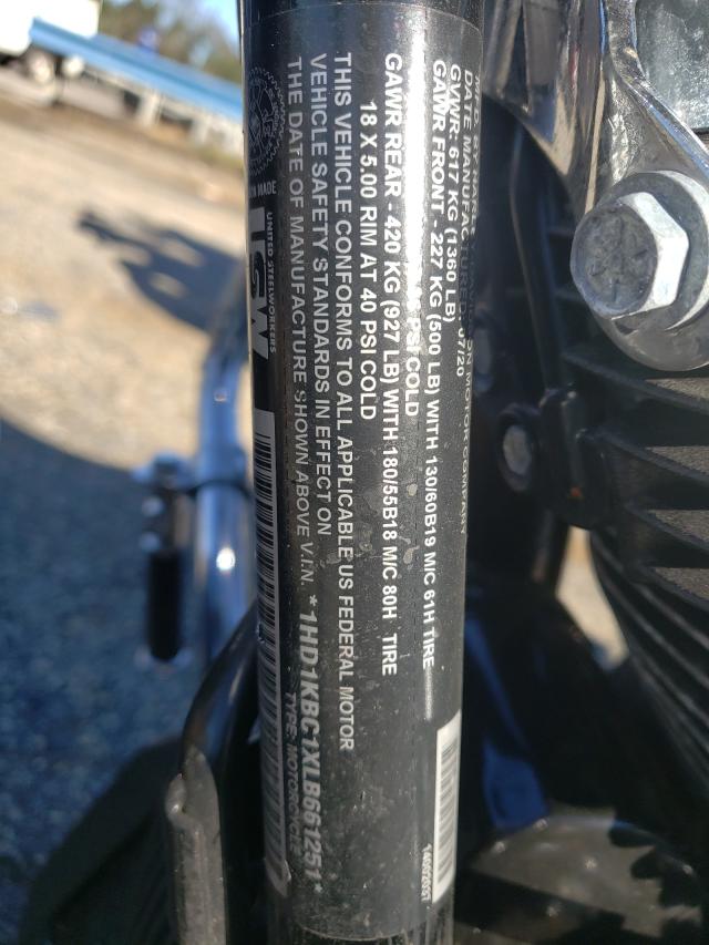 2020 HARLEY-DAVIDSON FLHX 1HD1KBC1XLB661251