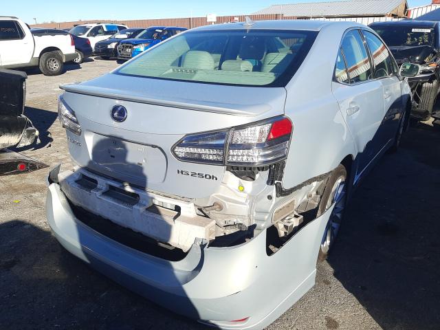 2010 LEXUS HS 250H JTHBB1BA5A2016620