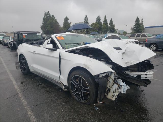 Salvage cars for sale from Copart Rancho Cucamonga, CA: 2019 Ford Mustang