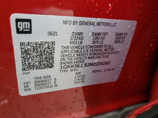 2021 GMC ACADIA AT4 1GKKNLLS2MZ234283
