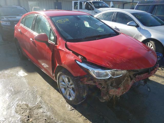 Salvage cars for sale from Copart Alorton, IL: 2019 Chevrolet Cruze LS