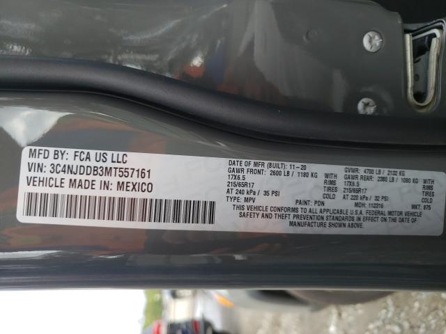 2021 JEEP COMPASS TR 3C4NJDDB3MT557161