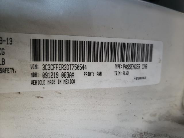 2013 FIAT 500 LOUNGE 3C3CFFER3DT750544