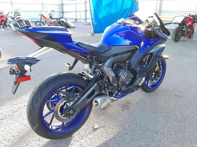 2022 YAMAHA YZFR7 JYARM38E9NA000671