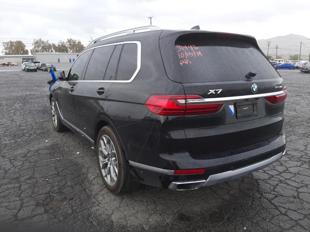 VIN 5UXCW2C08L9A00851 2020 BMW X7, Xdrive40I no.3