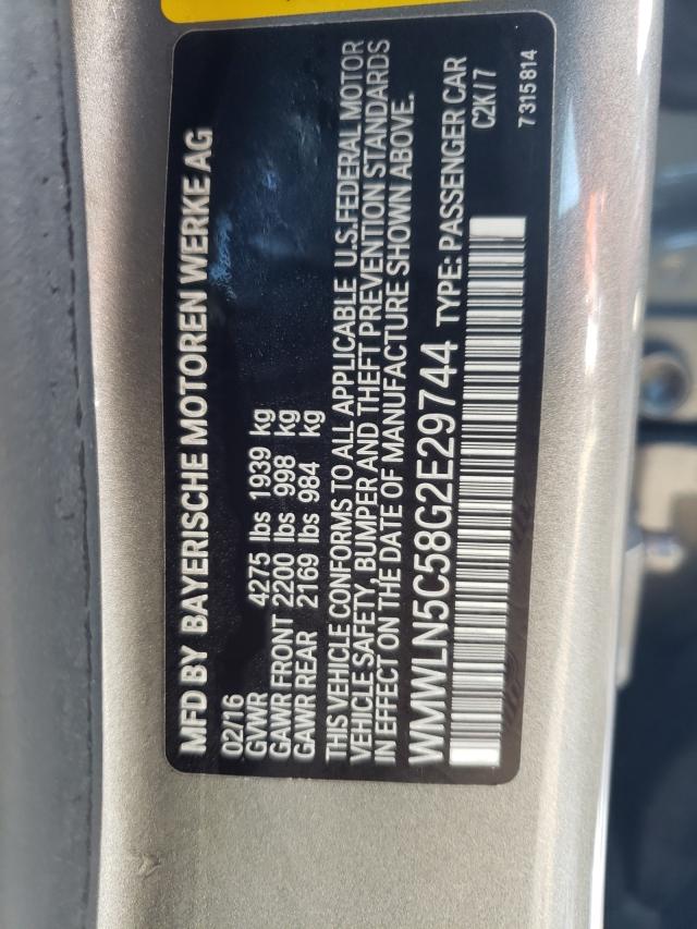 2016 MINI COOPER CLU WMWLN5C58G2E29744