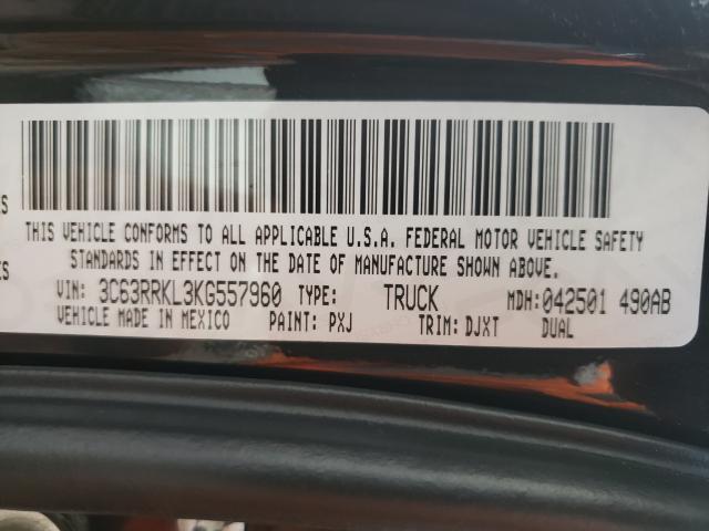 2019 RAM 3500 LONGH 3C63RRKL3KG557960