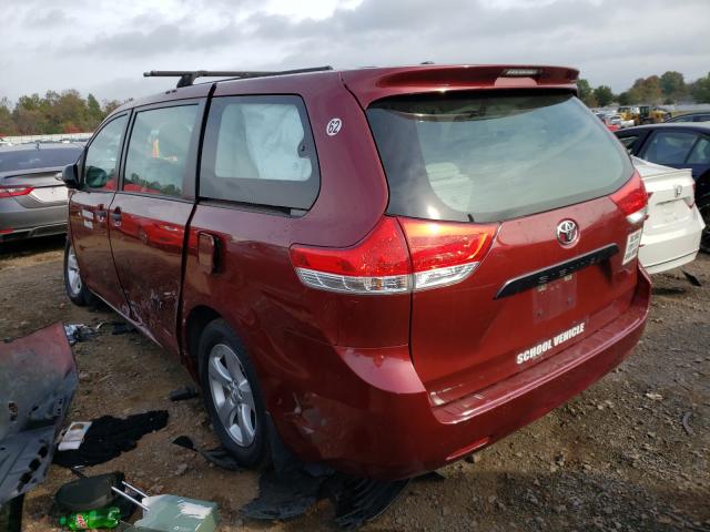 2012 TOYOTA SIENNA BAS 5TDKA3DC6CS013753