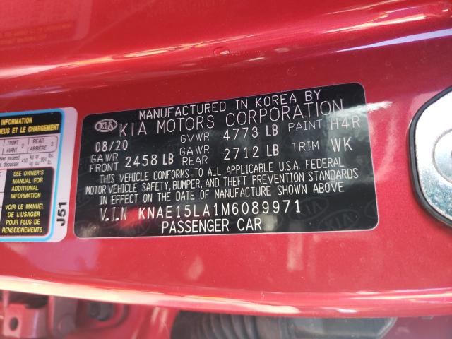 2021 KIA STINGER KNAE15LA1M6089971