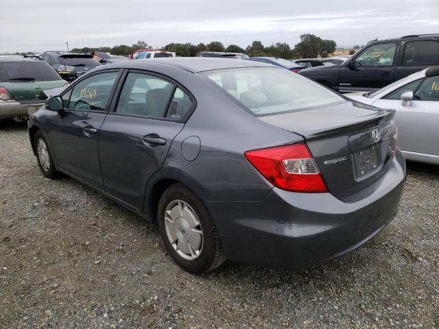 2012 HONDA CIVIC HF 2HGFB2F62CH548143