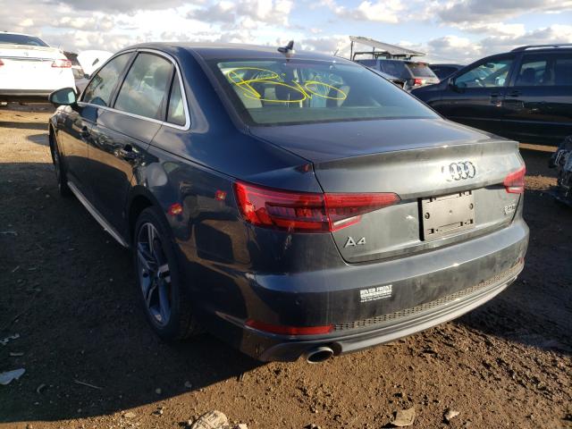 2017 AUDI A4 PRESTIG WAUFNAF41HN018482