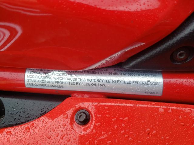 2012 DUCATI 848 ZDM1XBMV0CB019081