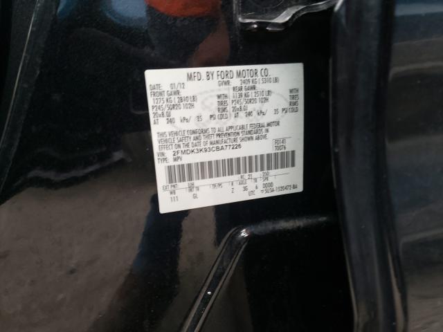 2012 FORD EDGE LIMIT 2FMDK3K93CBA77226