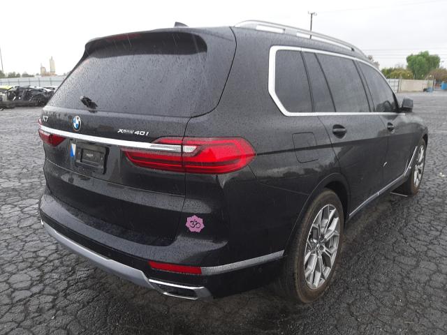 VIN 5UXCW2C08L9A00851 2020 BMW X7, Xdrive40I no.4