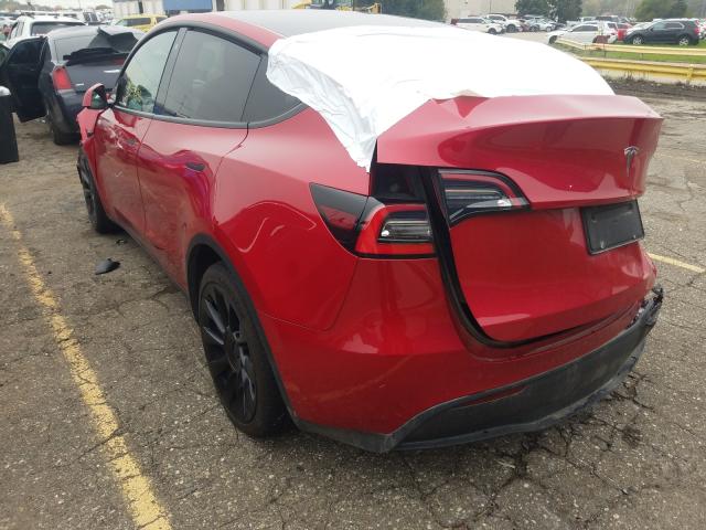 2020 TESLA MODEL Y 5YJYGDEE2LF049054