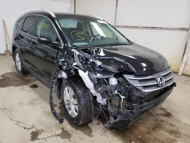 Salvage cars for sale from Copart Davison, MI: 2014 Honda CR-V EXL