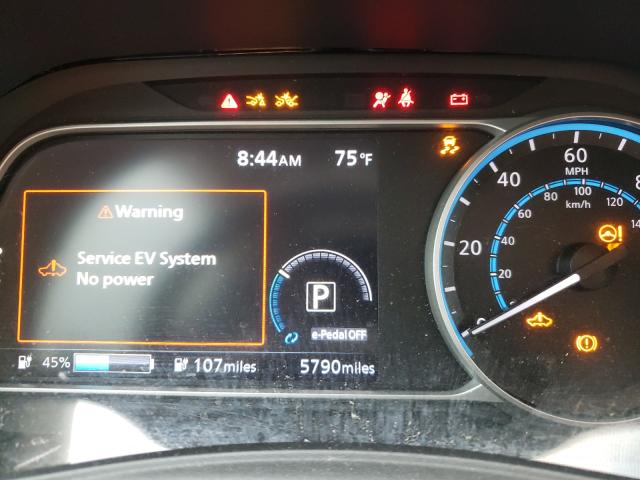 2021 NISSAN LEAF SV PL 1N4BZ1CV9MC552831