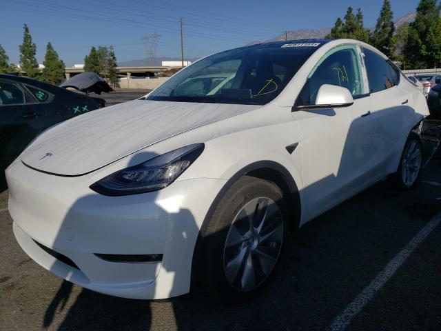 2021 TESLA MODEL Y 5YJYGDEEXMF273481