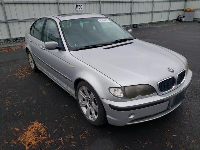 Salvage cars for sale at Assonet, MA auction: 2002 BMW 3 Series
