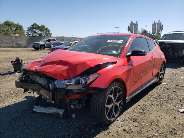 2019 HYUNDAI VELOSTER N KMHT36AH8KU002985