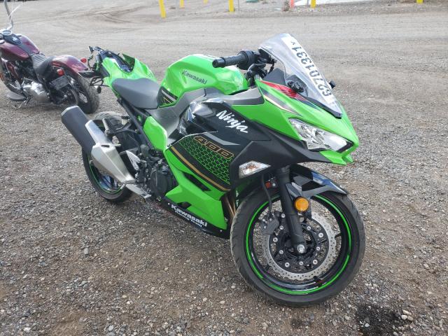 Salvage cars for sale from Copart Helena, MT: 2020 Kawasaki EX400