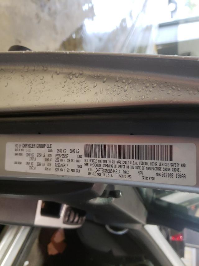 2011 DODGE NITRO SXT 1D4PT5GK5BW544314