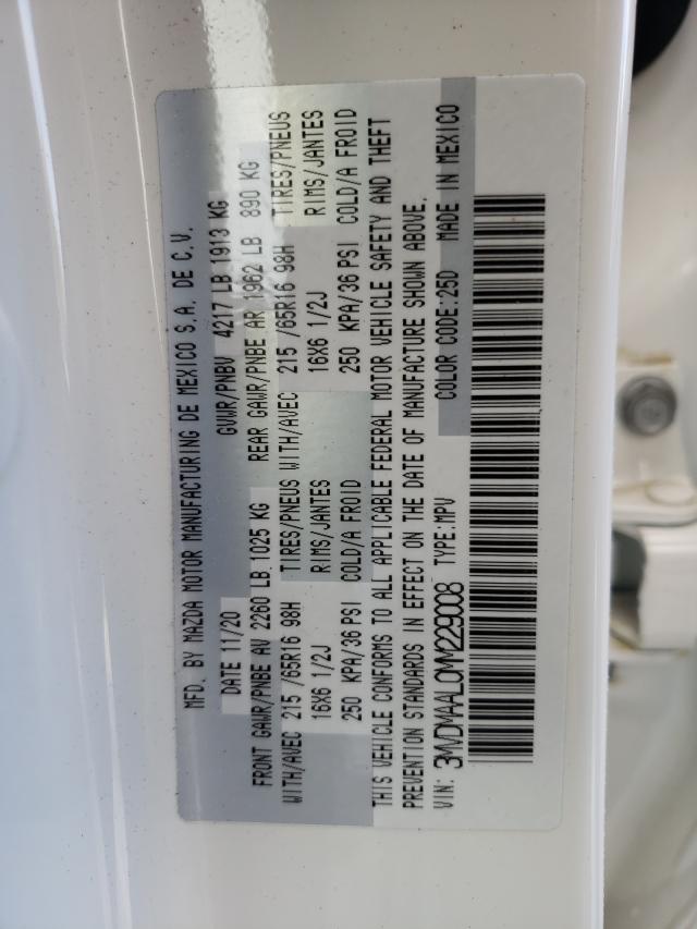 2021 MAZDA CX-30 3MVDMAAL0MM229008