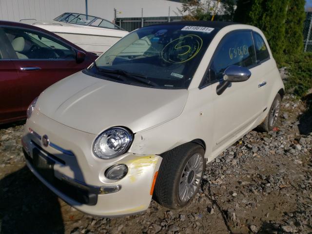 2012 FIAT 500 LOUNGE 3C3CFFER7CT148874