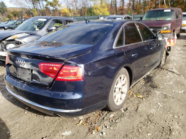 2013 AUDI A8 QUATTRO WAUAGAFD4DN014778