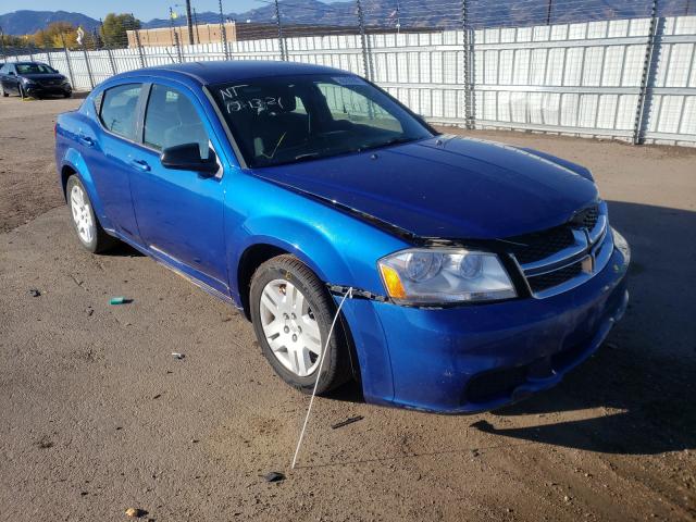 Salvage cars for sale from Copart Colorado Springs, CO: 2014 Dodge Avenger SE