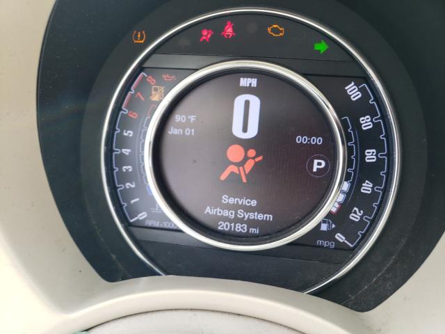 2017 FIAT 500 LOUNGE 3C3CFFERXHT661852