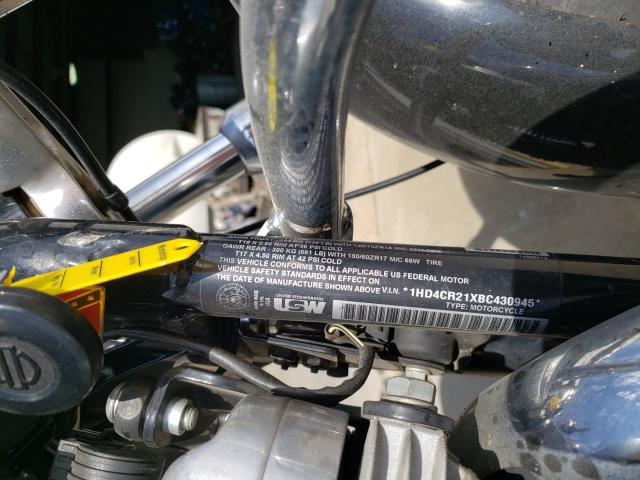 2011 HARLEY-DAVIDSON XL883 L 1HD4CR21XBC430945