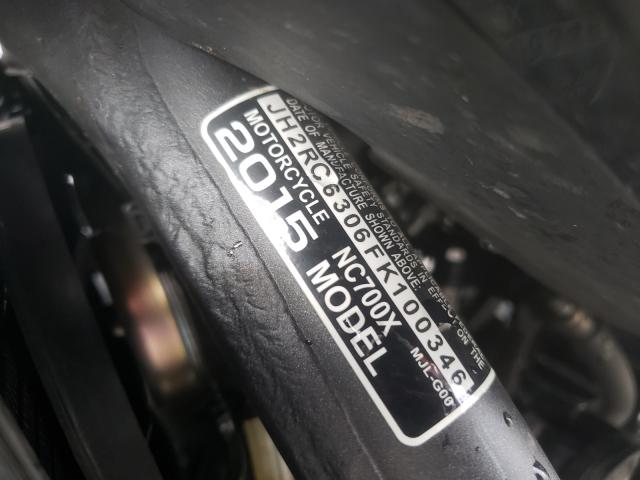 2015 HONDA NC700X JH2RC6306FK100346