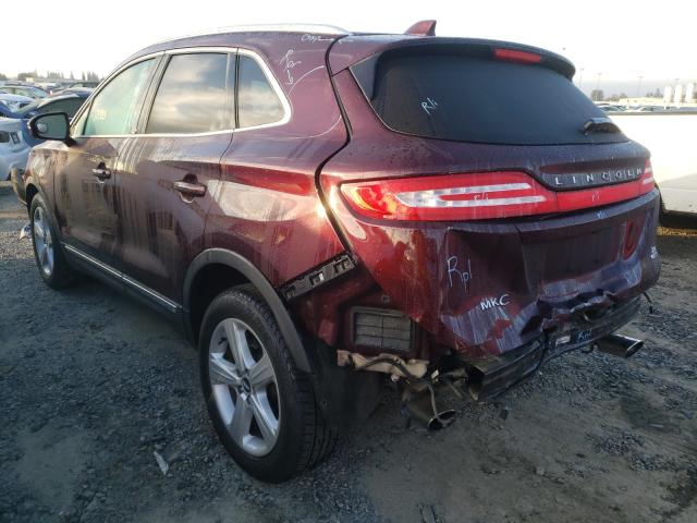2016 LINCOLN MKC PREMIE 5LMCJ1C92GUJ31095