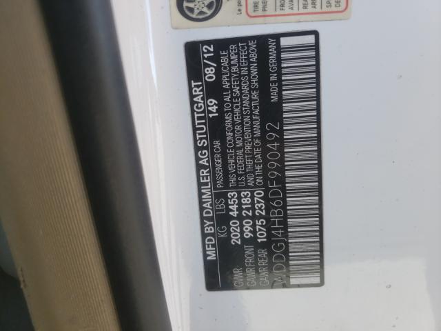 2013 MERCEDES-BENZ C-CLASS C2 WDDGJ4HB6DF990492