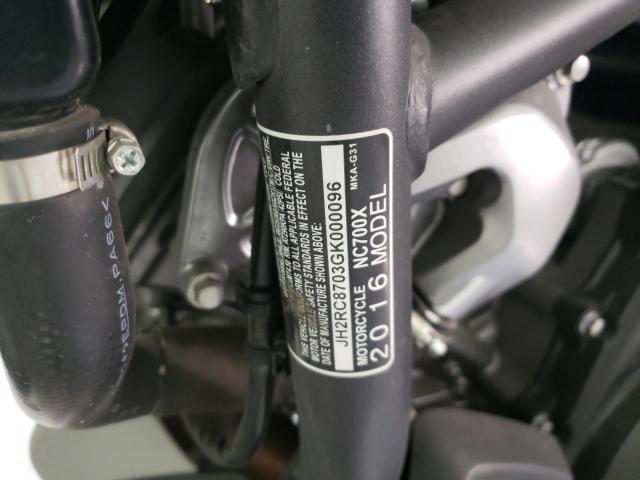 2016 HONDA NC700X JH2RC8703GK000096
