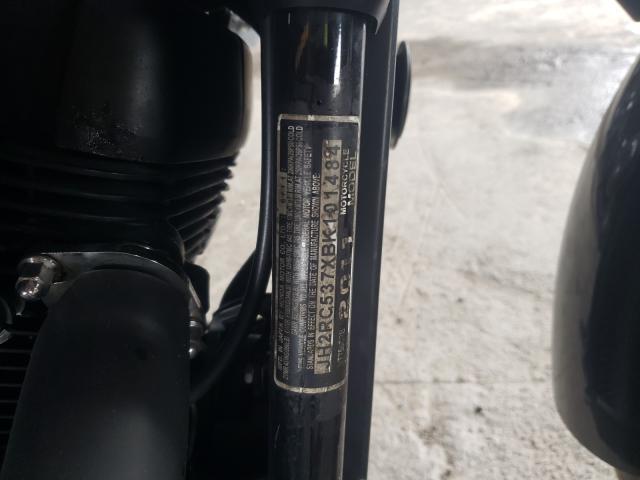 2011 HONDA VT750 C2B JH2RC537XBK101484