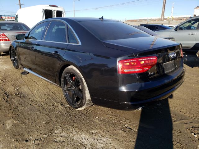 2013 AUDI A8 QUATTRO WAUAGAFD4DN000749