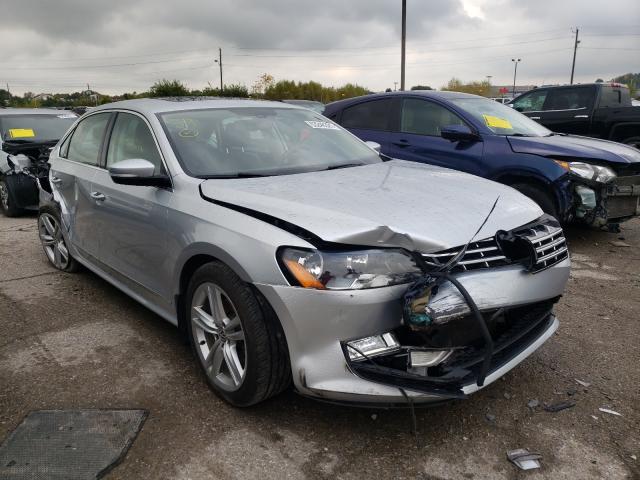Salvage cars for sale from Copart Indianapolis, IN: 2015 Volkswagen Passat SEL