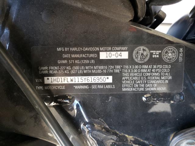 2005 HARLEY-DAVIDSON FLHTCUI SH - 1HD1FLW115Y616950
