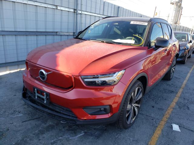 2021 VOLVO XC40 RECHA YV4ED3UR1M2577356