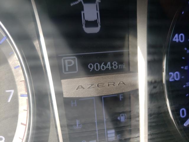 2013 HYUNDAI AZERA KMHFG4JG4DA321169