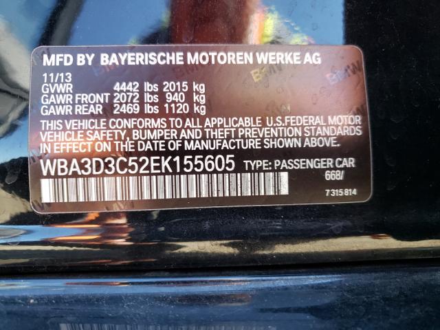 2014 BMW 328 D WBA3D3C52EK155605