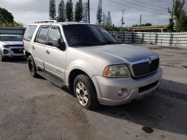 Salvage cars for sale at Miami, FL auction: 2003 Lincoln Navigator