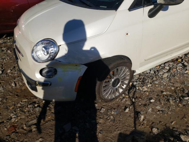 2012 FIAT 500 LOUNGE 3C3CFFER7CT148874