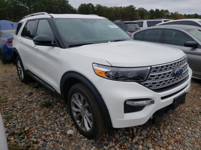 Salvage cars for sale from Copart Brookhaven, NY: 2021 Ford Explorer L