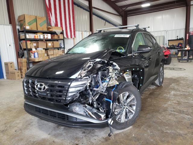 2022 HYUNDAI TUCSON BLU KM8JBCA18NU030821
